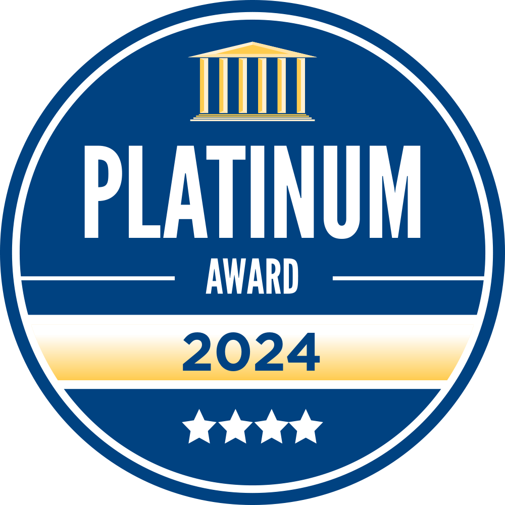 Carina Mortgages Platinum Award 2024